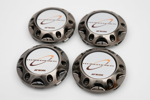 WORK Emotion Reproduction Center Caps (56.5mm center) XT7, XD9, XC8