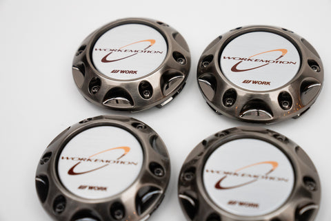 WORK Emotion Reproduction Center Caps (56.5mm center) XT7, XD9, XC8