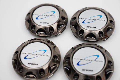 WORK Emotion Reproduction Center Caps (56.5mm center) XT7, XD9, XC8