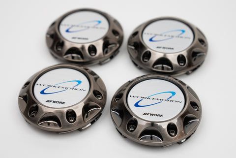 WORK Emotion Reproduction Center Caps (56.5mm center) XT7, XD9, XC8