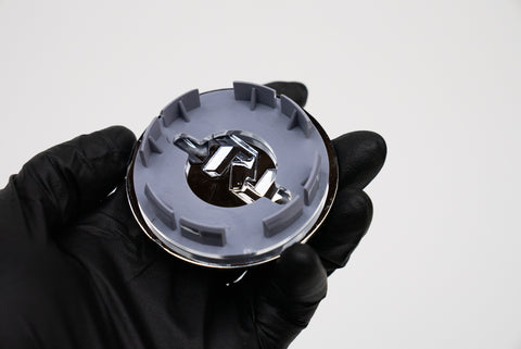Blitz Technospeed Z1 Reproduction Center Caps *Silver/Black Chrome*