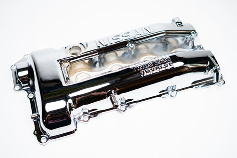Nissan S14 SR20DE Valve Cover *Triple Chrome Plated*