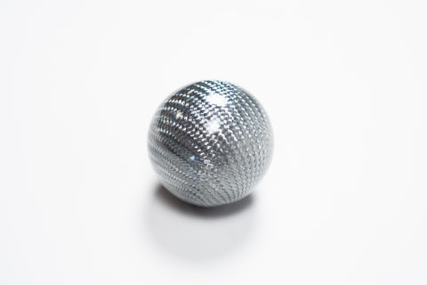 Hitman Silver Carbon Weighted Shift Knob