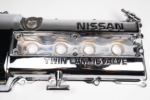 Nissan S13 SR20DET Valve Cover *Triple Chrome Plated*