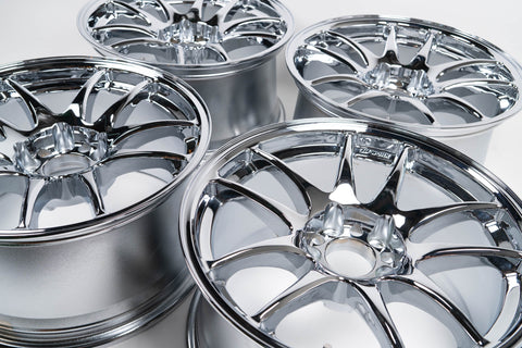 WORK CR Kai 17" 9J +17, 9J +28 (5x114.3) *Triple Chrome Plated*