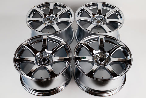 Work Emotion XT7 17" 9J +17, 9J +28 (5x114.3) *Triple Chrome*