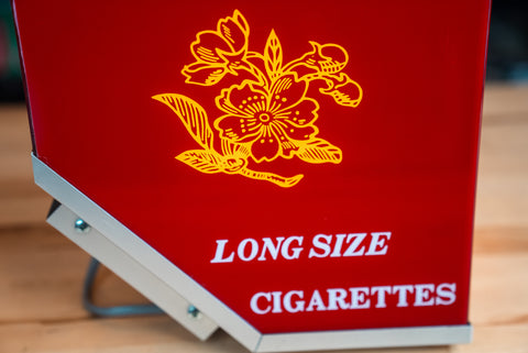 Cherry Long Size Cigarette Advertisement Sign