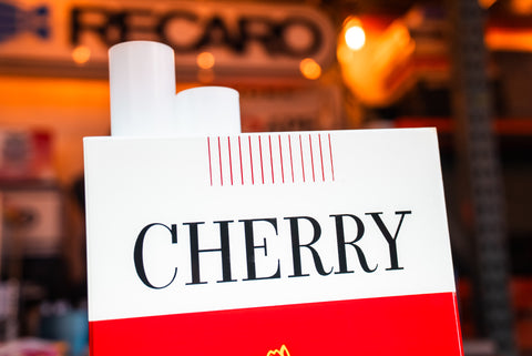 Cherry Long Size Cigarette Advertisement Sign