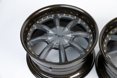 Watanabe RS Eight 17" 9J +35 (4x114.3 & 5x114.3) Pair