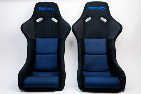 Recaro SPG3 Ice Rock Bucket Seat Pair