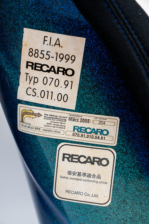 Recaro SPG3 Ice Rock Bucket Seat Pair