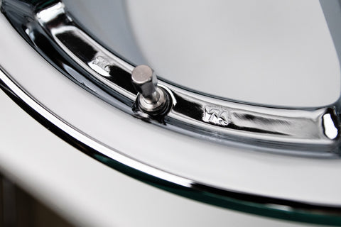 Buddy Club P1 16" 8.5J +17, 8.5J +27 (5x114.3) *Triple Chrome Plated*