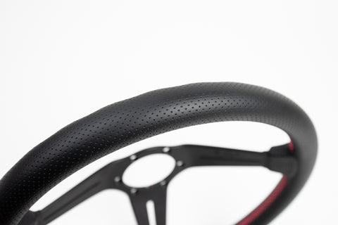 340mm Nardi Rally Deep Corn "Pink Stitching Limited Edition FET Japan Model*