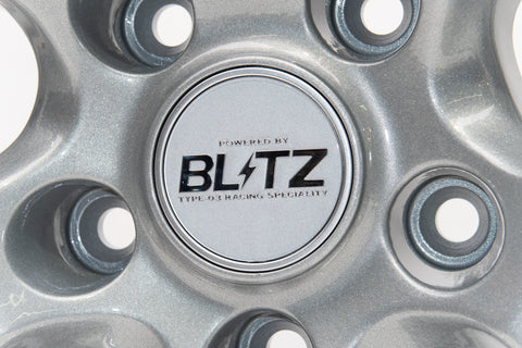 Blitz BRW 03 Reproduction Center Caps *Silver/Chrome*