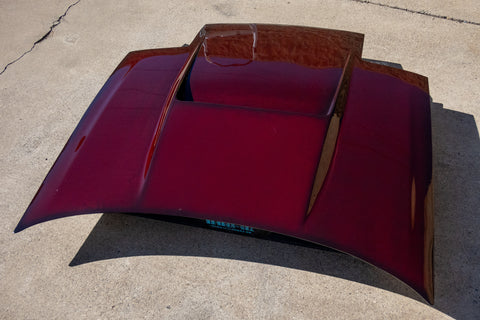 Mazda FC3S RX7 M Sports Red Carbon Hood