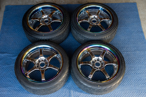 Rays Gramlights 57 Maximum Pro 18" 9.5J +35, 8.5J +25 (5x114.3) *Tires Included*