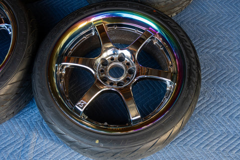 Rays Gramlights 57 Maximum Pro 18" 9.5J +35, 8.5J +25 (5x114.3) *Tires Included*