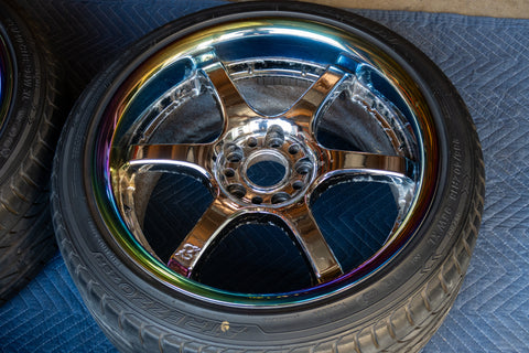 Rays Gramlights 57 Maximum Pro 18" 9.5J +35, 8.5J +25 (5x114.3) *Tires Included*