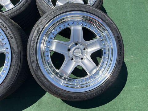 WEDS Chevlon Racing S3 - 5x114.3 18x8 +32