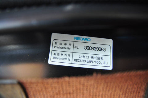 Recaro SR3 Ultimate Edition Seat Pair with Armrests