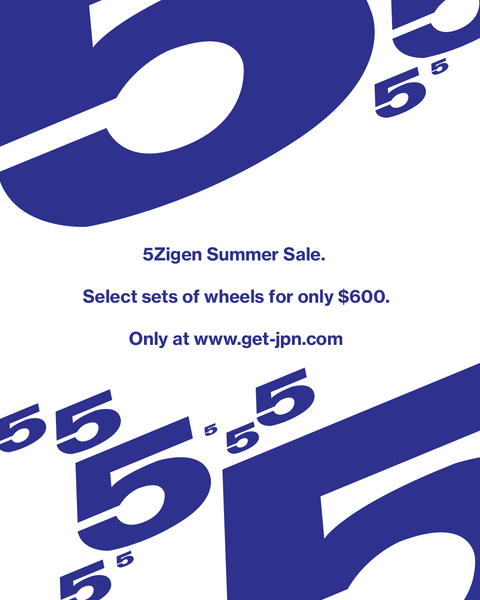 5Zigen Summer Wheel Sale Set
