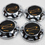 WORK Emotion Reproduction Center Caps Chrome (56.5mm center) XT7, XD9, XC8