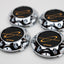 WORK Emotion Reproduction Center Caps Chrome (56.5mm center) XT7, XD9, XC8