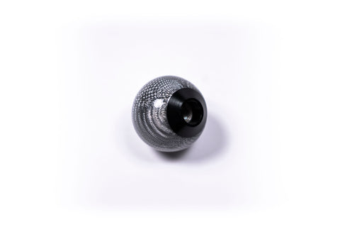 Hitman Silver Carbon Weighted Shift Knob
