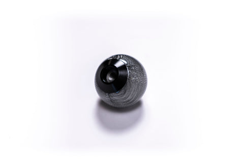 Hitman Silver Carbon Weighted Shift Knob