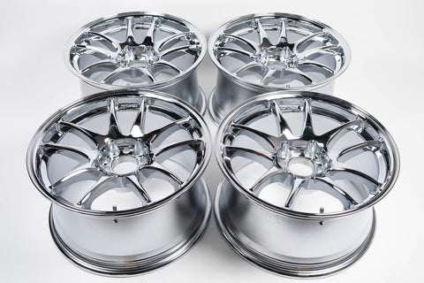 WORK CR Kai 17" 9J +17, 9J +28  (5x114.3) *Triple Chrome Plated*