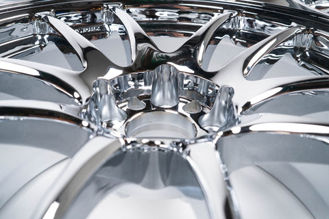 WORK CR Kai 17" 9J +17, 9J +28  (5x114.3) *Triple Chrome Plated*