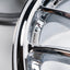 WORK CR Kai 17" 9J +17, 9J +28  (5x114.3) *Triple Chrome Plated*