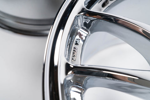 WORK CR Kai 17" 9J +17, 9J +28  (5x114.3) *Triple Chrome Plated*