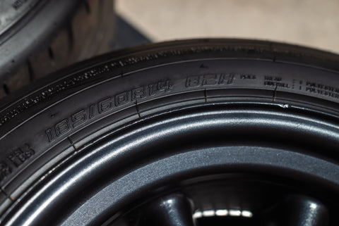 Watanabe R Type 14" 7.5J -7 (4x114.3) *Tires Included*