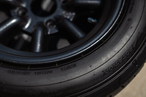 Watanabe R Type 14" 7.5J -7 (4x114.3) *Tires Included*