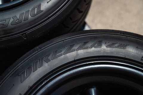 Watanabe R Type 14" 7.5J -7 (4x114.3) *Tires Included*