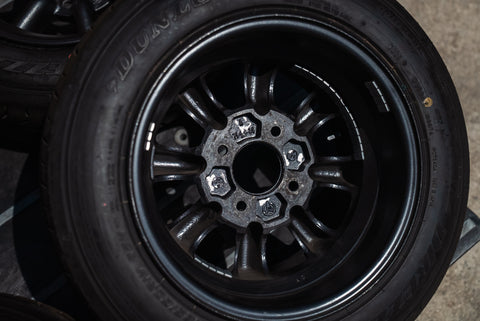 Watanabe R Type 14" 7.5J -7 (4x114.3) *Tires Included*