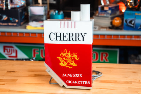 Cherry Long Size Cigarette Advertisement Sign