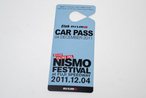 2011 Fuji Speedway Nismo Festival Car Pass