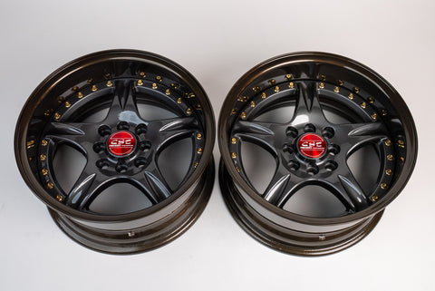 CST Precedeo Demon Camber 15" 7.5J -5 (4x114.3 & 4x100) Pair