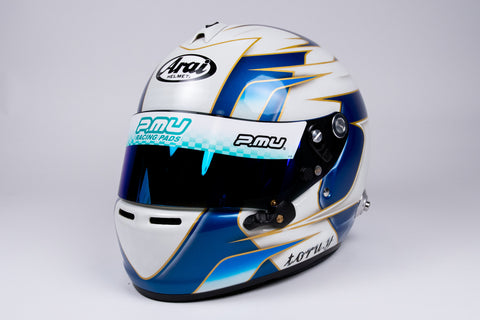Custom Paint Arai GP-6S Helmet (XL Size 60-61cm)