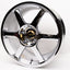 AVS Model 6 17" 9J +35, 8J +35 (5x114.3) *Triple Chrome Plated*