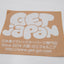 GET Japan Rear Window Sticker