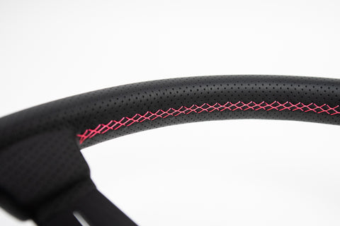 340mm Nardi Rally Deep Corn "Pink Stitching Limited Edition FET Japan Model*