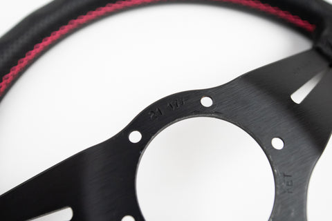 340mm Nardi Rally Deep Corn "Pink Stitching Limited Edition FET Japan Model*