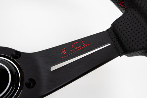 350mm Nardi Rally Deep Corn "Red Logo Limited Edition FET Japan Model*