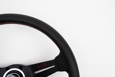 350mm Nardi Rally Deep Corn "Red Logo Limited Edition FET Japan Model*