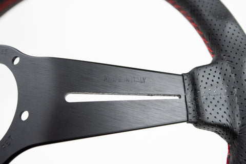 350mm Nardi Rally Deep Corn "Red Logo Limited Edition FET Japan Model*