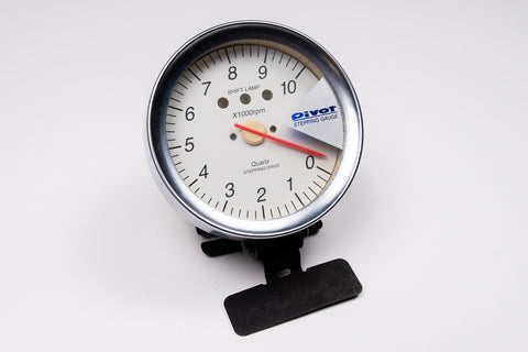 Pivot 80mm Stepping Gauge Tachometer F1