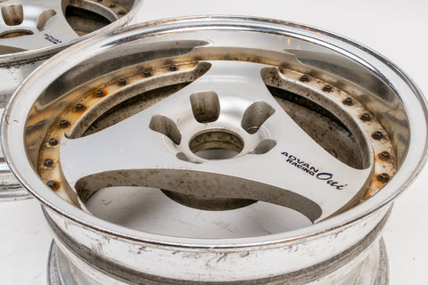 Yokohama Advan Oni 16" 8J +12 (5x114.3) Pair